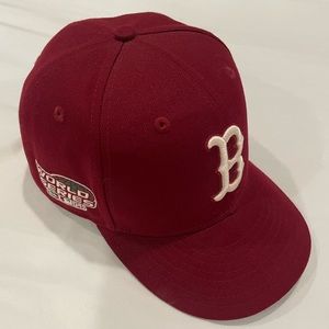 New Era Boston Red Sox State Fruit Edition w/ Cream Underbrim (Size: 7 1/4)